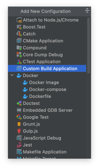 Custom Build Application